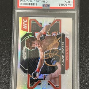 2022 Panini Prizm #97 Chase Hooper Signed Card AUTO PSA Slabbed UFC