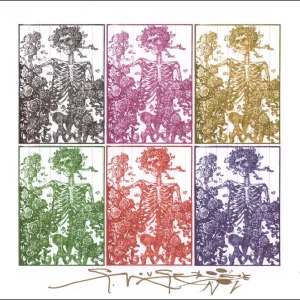 Stanley Mouse Grateful Dead Signed Autograph 9X9 Blotter Art Print - Beckett COA