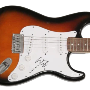 Winston Marshall Signed Autograph Fender Electric Guitar Mumford & Sons JSA COA