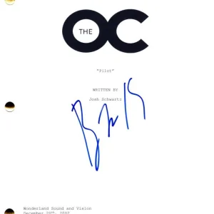 Ben McKenzie Signed Autograph The OC Full Pilot Script Screenplay - Ryan Atwood