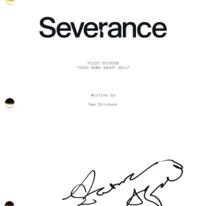 Patricia Arquette Signed Autograph Severance Pilot Script Screenplay - Harmony