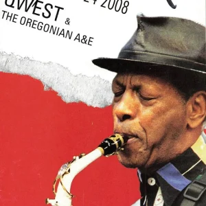 Ornette Coleman Signed Jazz Pamphlet PSA Autographed Portland Festival