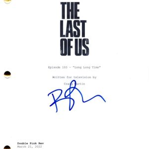 Bella Ramsey Signed Autograph The Last of Us Pilot Script Screenplay w/ JSA COA