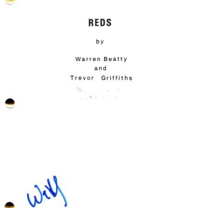 Warren Beatty Signed Autograph Reds Full Movie Script Screenplay w/ JSA COA
