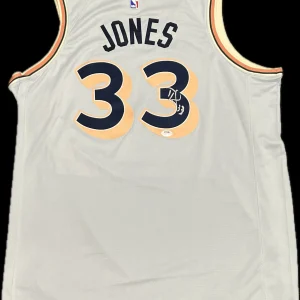 Tre Jones Signed Jersey San Antonio Spurs Autographed
