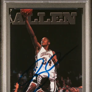 1996 Score Board Basketball Rookies #5 Ray Allen PSA A Auto 10