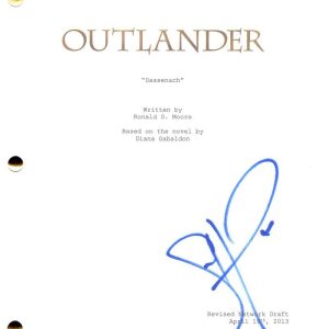 Sam Heughan Signed Autograph Outlander Full Pilot Script Screenplay Jamie Fraser