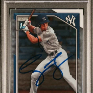 2024 Bowman Chrome Prospects #BCP79 George Lombard JR. PSA A Auto 9