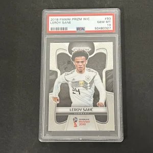 2018 Panini Prizm World Cup #93 Leroy Sane PSA 10