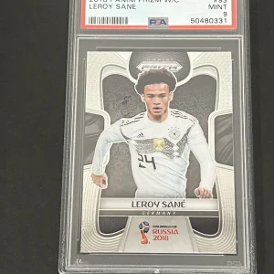 2018 Panini Prizm World Cup #93 Leroy Sane PSA 9