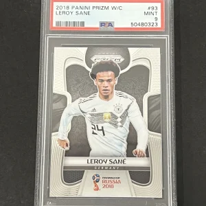 2018 Panini Prizm World Cup #93 Leroy Sane PSA 9