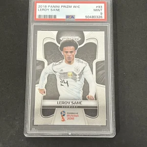 2018 Panini Prizm World Cup #93 Leroy Sane PSA 9