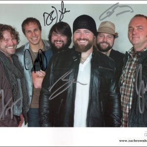 Zac Brown Band Complete x6 Signed Autograph 8x10 Photo - The Foundation JSA COA