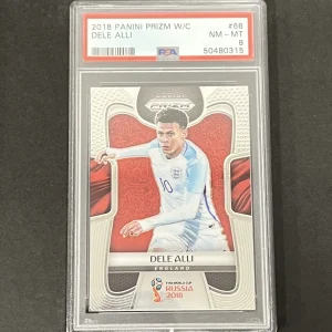 2018 Panini Prizm World Cup #66 Dele Alli PSA 8