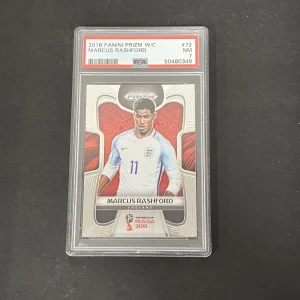 2018 Panini Prizm World Cup #72 Marcus Rashford PSA 7
