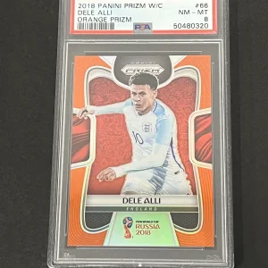 2018 Panini Prizm World Cup #66 Dele Alli PSA 8
