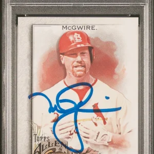 2022 Topps Allen & Ginter #102 Mark Mcgwire PSA A Auto 10