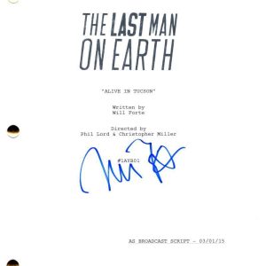 Will Forte Signed Autograph The Last Man on Earth Full Pilot Script Screenplay