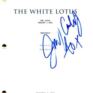 Jennifer Coolidge Signed Autograph The White Lotus Full Pilot Script - Tanya
