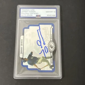 1996 Upper Deck Spx #31 Johnny Damon Die-Cut signed card PSA Auto 10 Royals