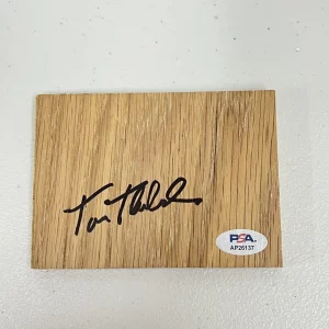 Tom Thibodeau Signed Floorboard PSA New York Knicks