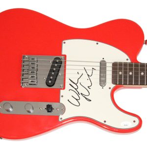 Willie Nile Signed Autograph Full Size Fender Telecaster Guitar w/ JSA COA