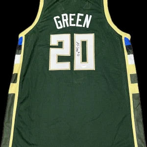 A.J. Green Signed Jersey PSA Milwaukee Bucks Autographed