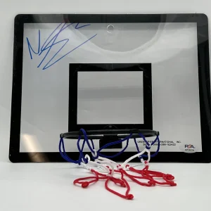 Nolan Smith Signed Basketball Mini Hoop PSA Memphis Coach