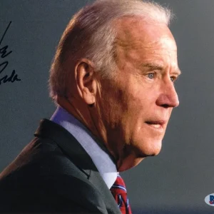 President Joe Biden Signed Autograph 8x10 Photo Photograph w/ Beckett COA