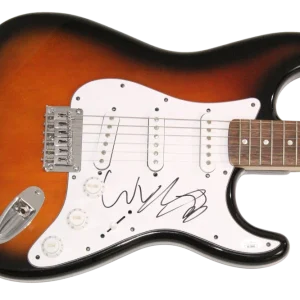 Wyclef Jean Fugees Signed Autograph Fender Electric Guitar - The Score JSA COA