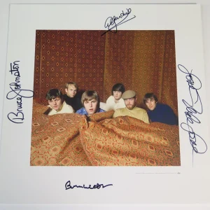 Brian Wilson THE BEACH BOYS Signed Autograph Auto 16x16 Poster Litho by 4 JSA