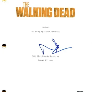 Norman Reedus Daryl Dixon Signed Autograph The Walking Dead Pilot Script JSA COA