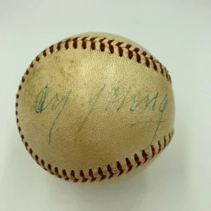 1903 Boston Red Sox World Series Champs Multi Signed Baseball Cy Young JSA COA