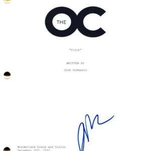 Adam Brody Signed Autograph The OC Full Pilot Script Screenplay - Seth Cohen