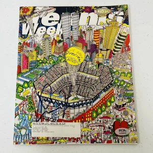 2001 Tennis Weekly Anna Kournikova Magazine