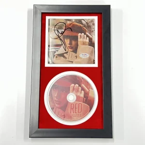 Taylor Swift Signed CD Cover Framed PSA/DNA RED Autographed