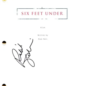 Richard Jenkins Signed Autograph Six Feet Under Full Pilot Script Screenplay