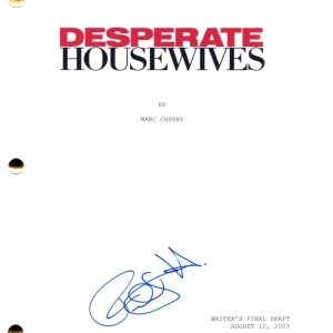 Felicity Huffman Signed Autograph Desperate Housewives Full Pilot Script