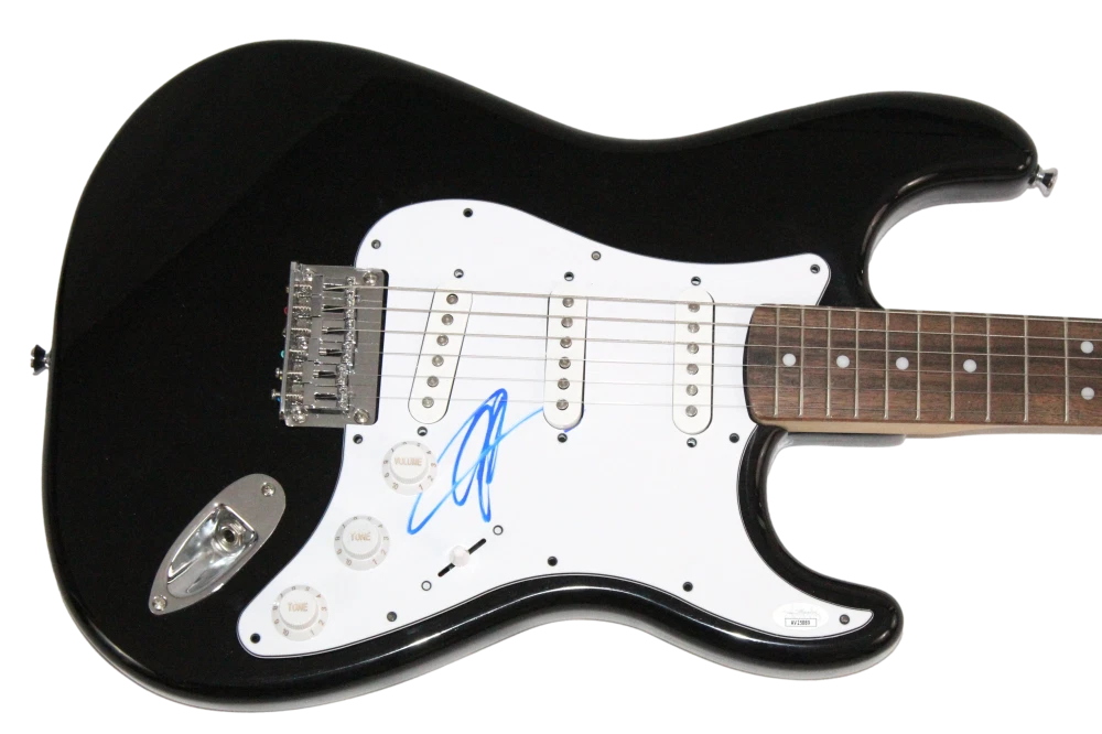 Nick Carter Backstreet Boys Signed Autograph Fender Electric