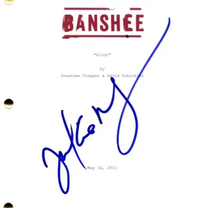 Frankie Faison Signed Autograph Banshee Full Pilot Script Screenplay Sugar Bates