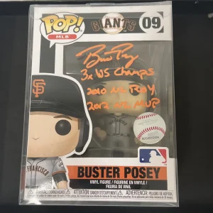 Buster Posey Signed Funko Pop PSA San Francisco Giants