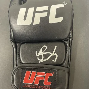 Yousri Belgaroui Signed UFC Glove JSA Autographed MMA