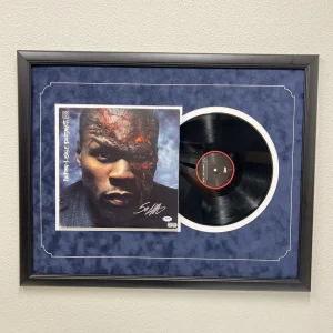 50 Cent Framed Vinyl Signed PSA Before I Self Destruct