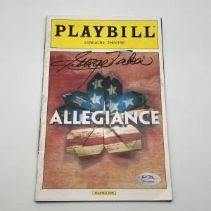 George Takei Signed PLAYBILL PSA/DNA Autographed