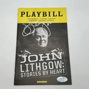 John Lithgow Signed PLAYBILL PSA/DNA Autographed Actor