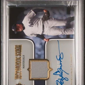 2007 Ultimate Collection Ult Star Mats #SM-RC Roger Clemens signed PSA A Auto 10