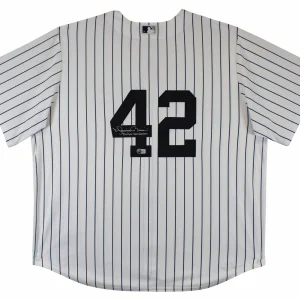 Yankees Mariano Rivera "Enter Sandman" Signed Majestic Cool Base Jersey BAS Wit