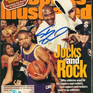 Lakers Shaquille O'Neal Authentic 1999 Sports Illustrated Magazine BAS Witnessed