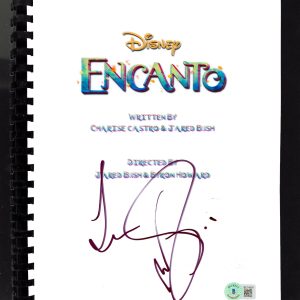 Wilmer Valderrama Encanto Authentic Signed Movie Script Autographed BAS #BF14655