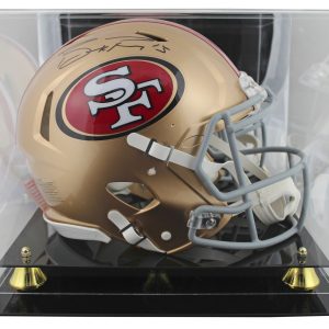 49ers Brock Purdy Signed Full Size Speed Proline Helmet W/ Case Fanatics